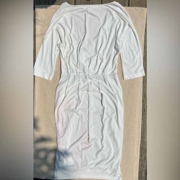 NWOT🌟Victoria’s Secret🌟Bodycon Dress V-neck worn in back or front.3/4 Sl… - Picture 2 of 11